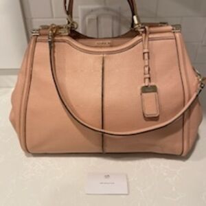 Coach Pink Leather Handbag